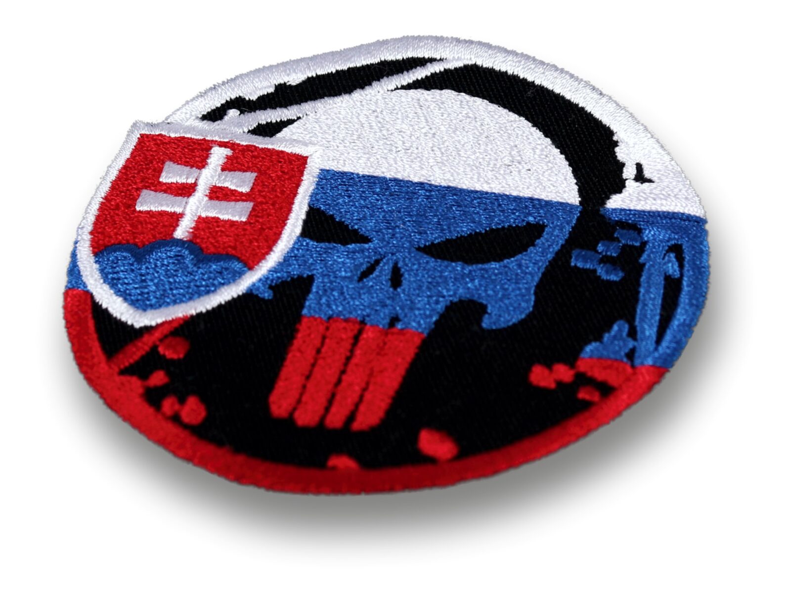 Nášivka - Slovenský znak "Punisher"