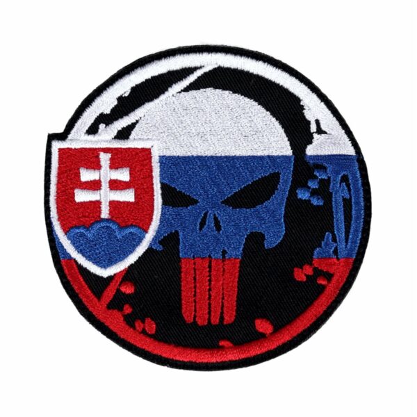 Nášivka - Slovenský znak "Punisher"