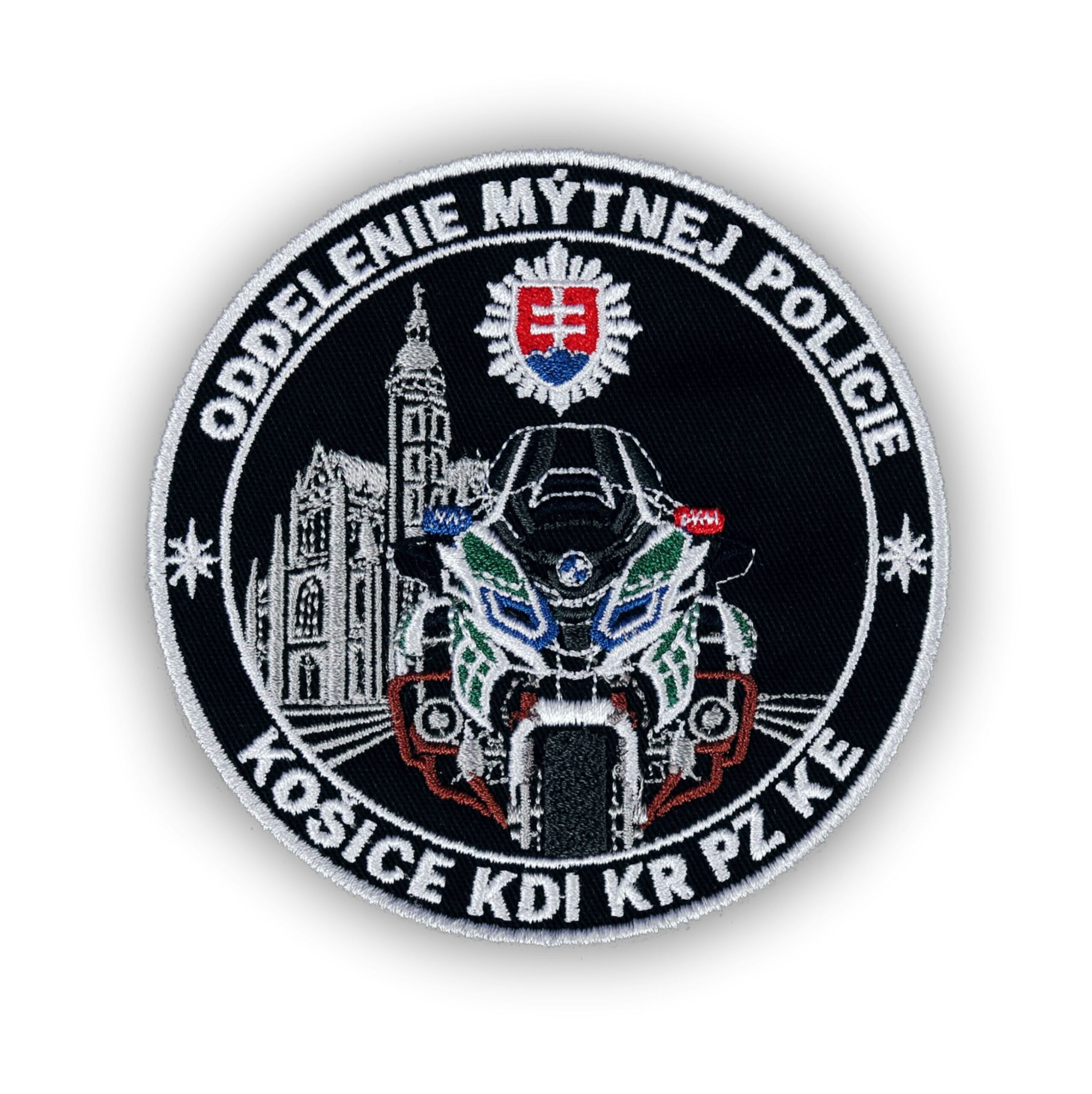 Polícia - nášivka na suchý zips